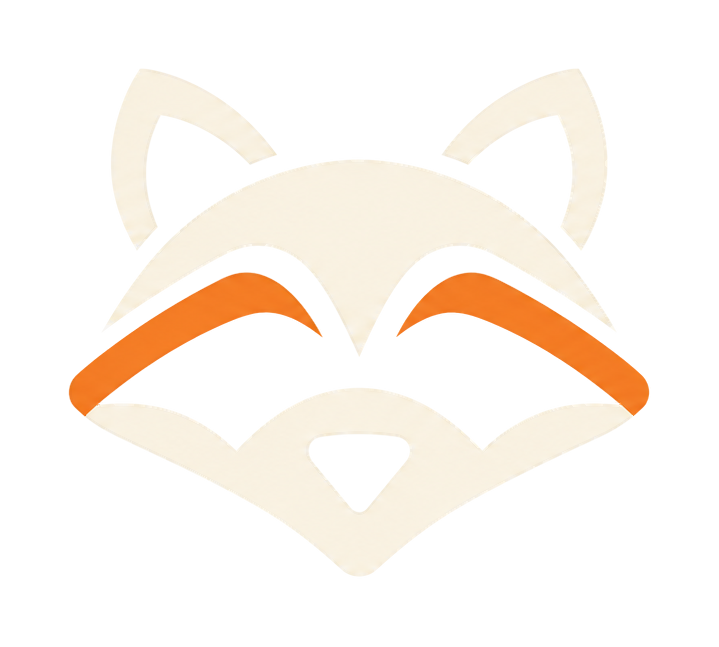 Bandit Builders raccoon logo